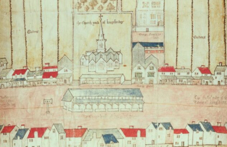 Rare Tudor map of Kingsbridge acquired for public access